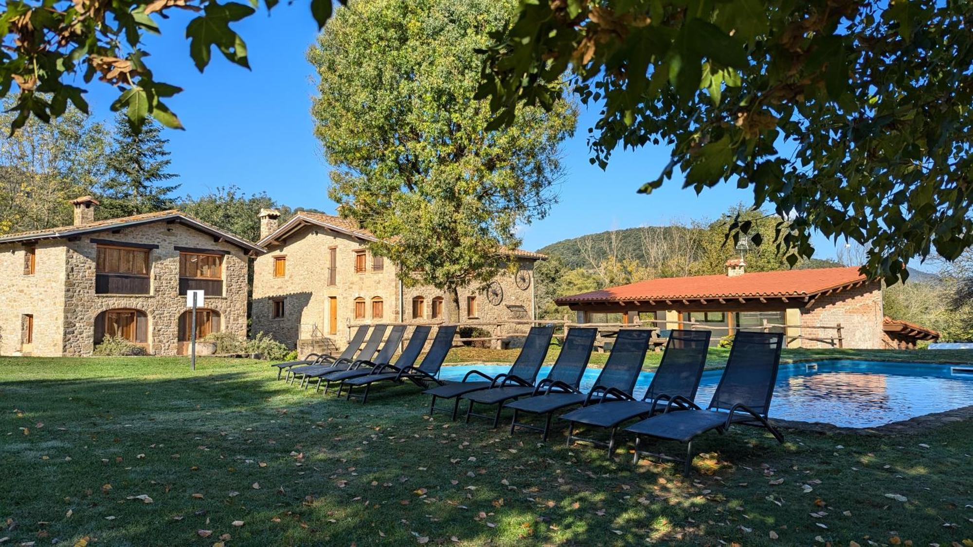 Mas El Carrer Apartamento Santa Pau Exterior foto